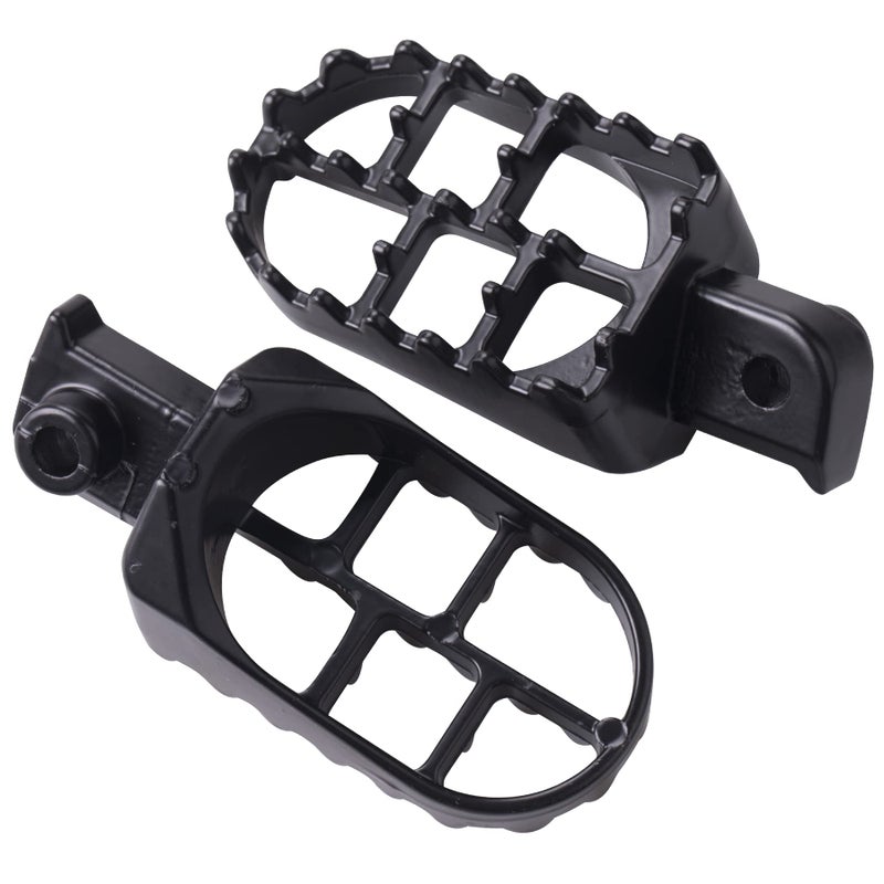 MWMNUN Dirt Bike Foot Pegs  Aluminium Footpegs Pedals Fit for Coleman Baja Taotao PW50 1981-2021 PW80 1983-2006  Pit Dirt Bike Motorcycle Minibike - Image 3